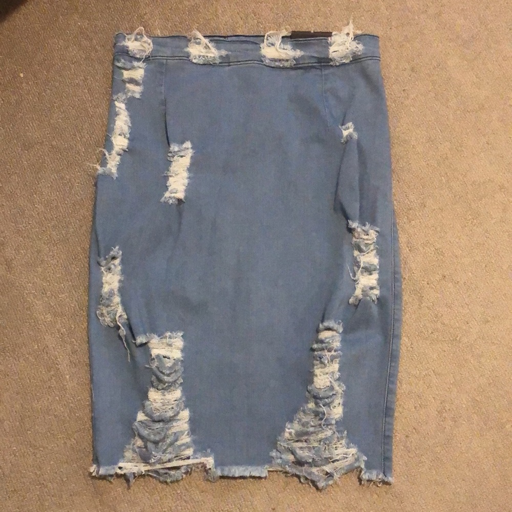 Denim Skirt